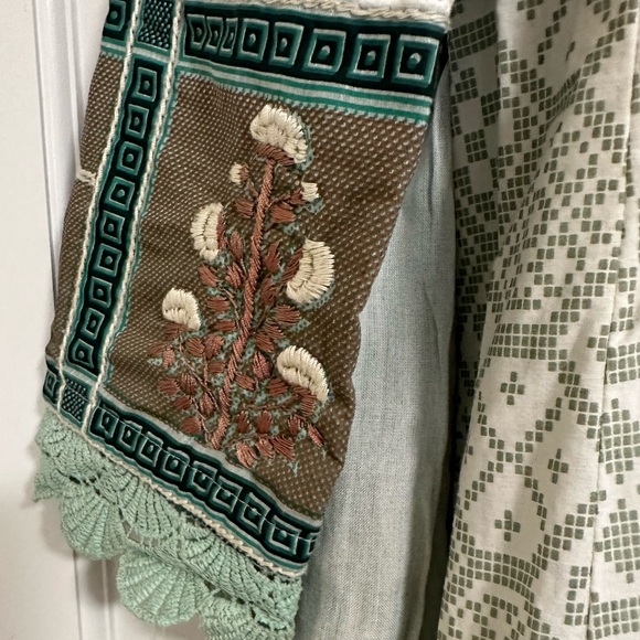 Arrong 100% Cotton salwar kamiz Dress Work/party/causal Wear XS embroidery - Picture 5 of 6